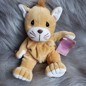 Precious Moments tender tails 1998 cat plush